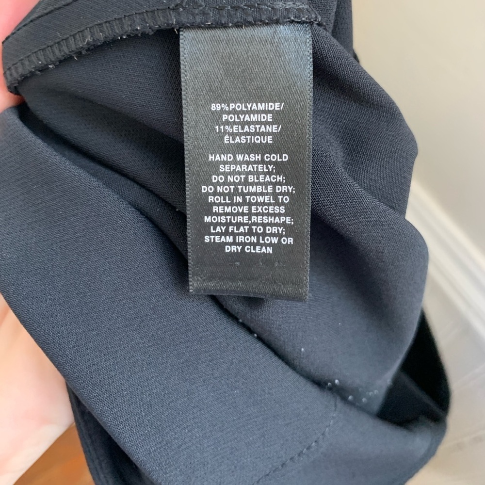 Lafayette 148 Pleated Trousers Black Size 14 - Picture 7 of 7